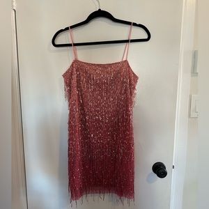 H&M sparkle mini dress